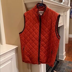 Field & Stream Men's Quilted Red Vest